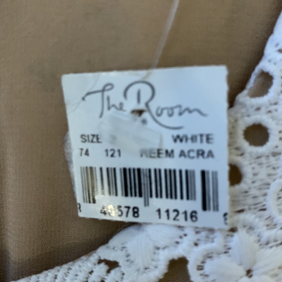 NWT Gorgeous Haute Couture Reem Acra lace dress - Picture 11 of 12